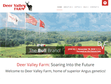 Tablet Screenshot of deervalleyfarm.com